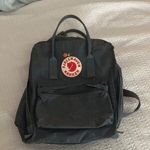 Blue Fjallraven kanken backpack